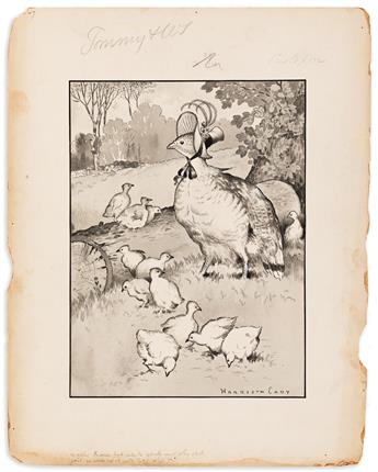 HARRISON CADY (1877-1970) Mother Grouse Knew there were dangers on Every side. [CHILDRENS]